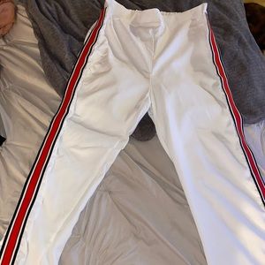 worn once - fun striped pants 🤩